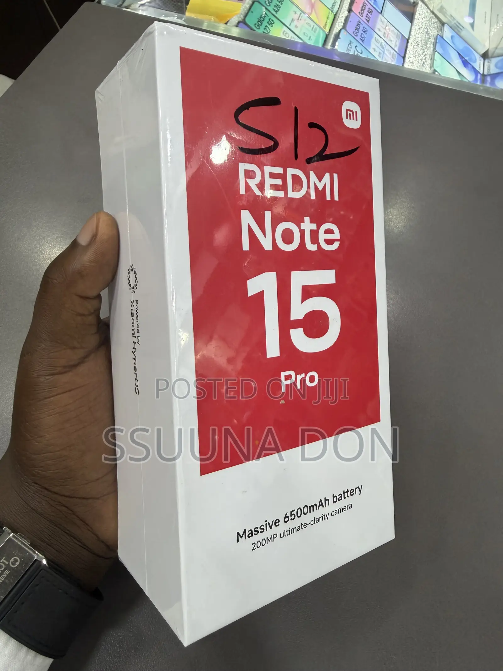 New Xiaomi Redmi Note 15 Pro 512 GB Black