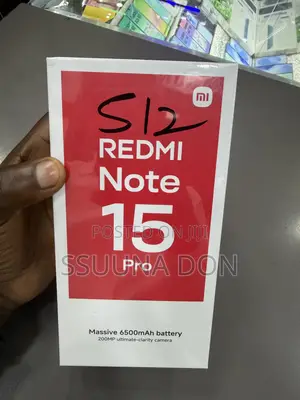 New Xiaomi Redmi Note 15 Pro 512 GB Black