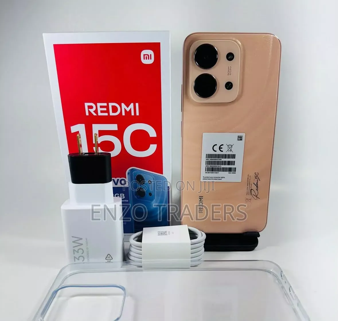 New Xiaomi Redmi 15C 4G 256 GB Gold