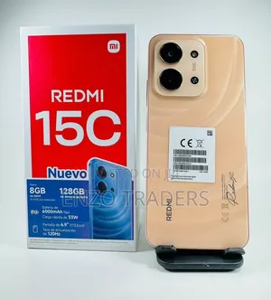 New Xiaomi Redmi 15C 4G 256 GB Gold