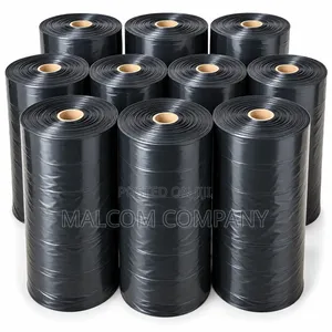 50kg Heavy Duty Black Plastic Roll | Industrial Polythene Sheet in Ug