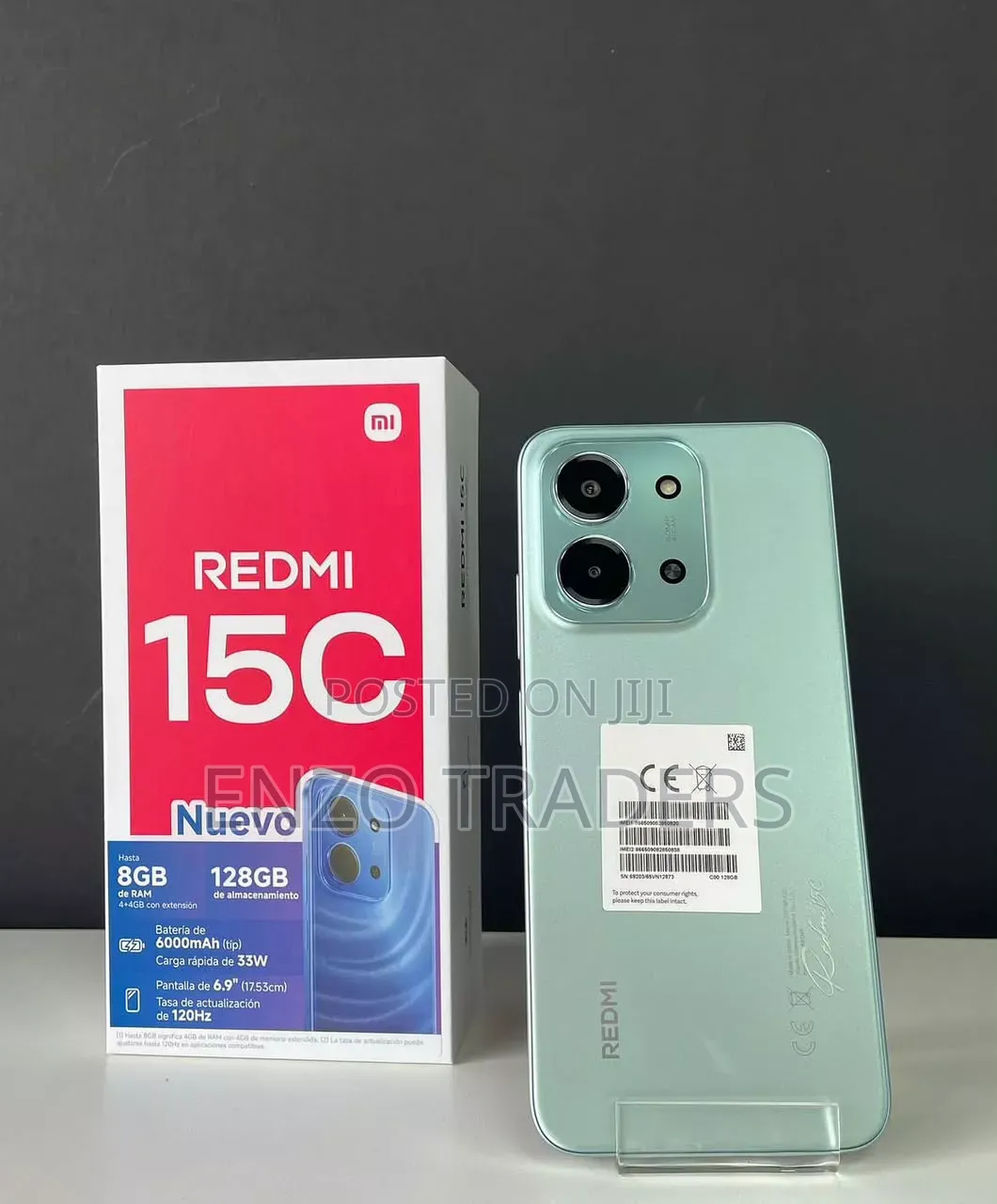New Xiaomi Redmi 15C 4G 256 GB Green