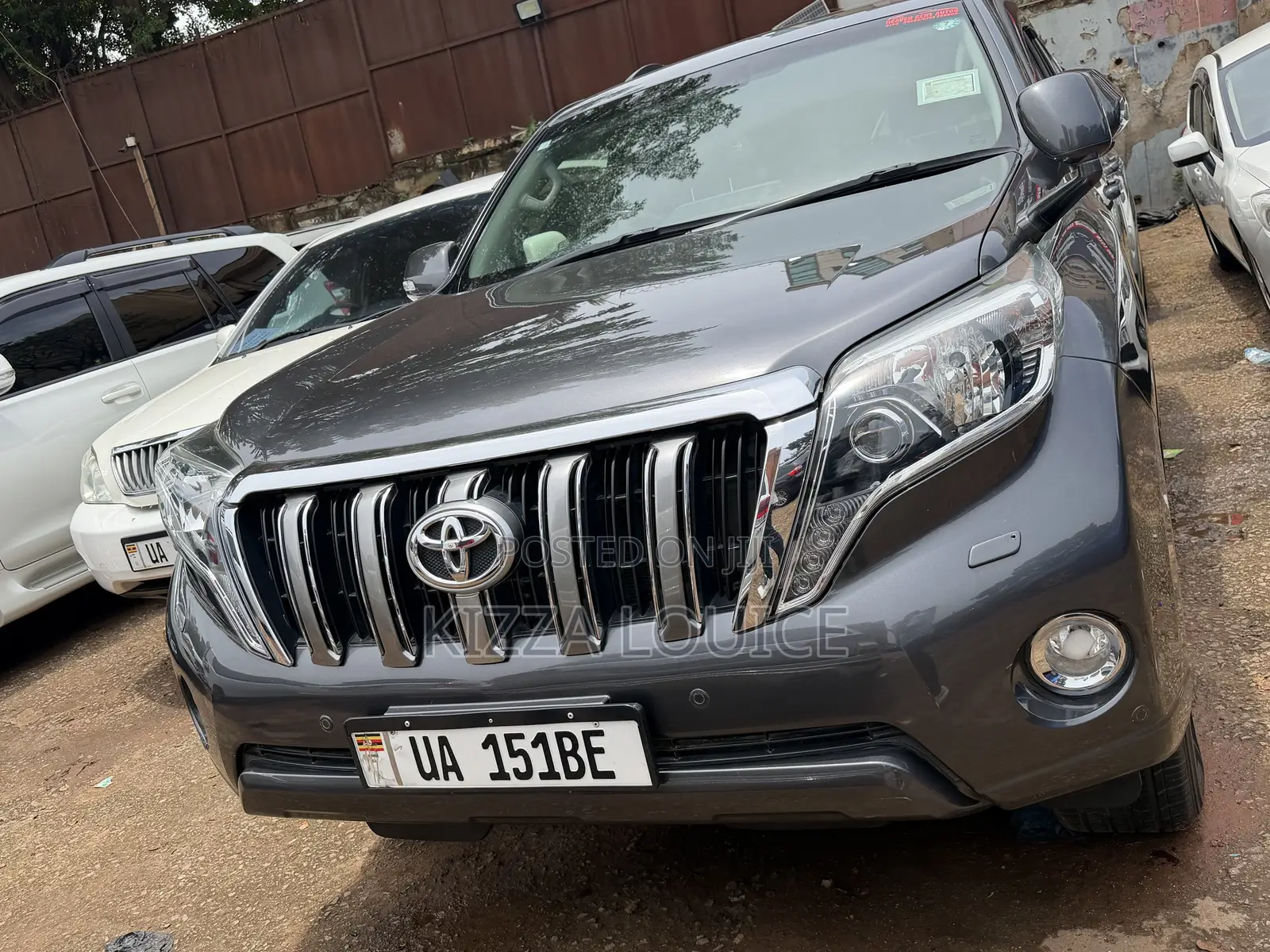Toyota Land Cruiser Prado 2017 Gray