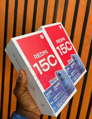 New Xiaomi Redmi 15C 4G 256 GB Black