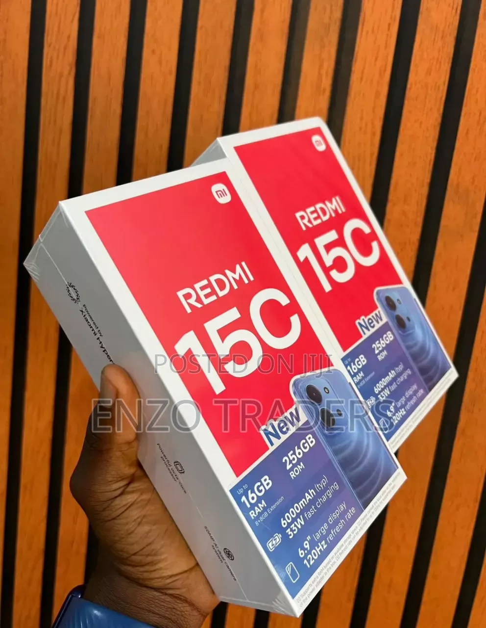 New Xiaomi Redmi 15C 4G 256 GB Black