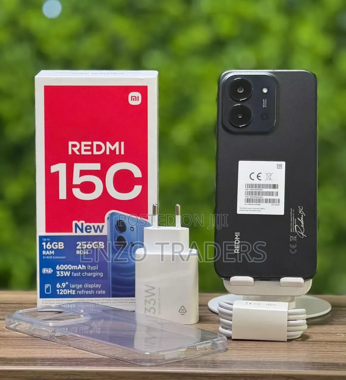 New Xiaomi Redmi 15C 4G 256 GB Black
