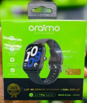  Oraimo Watch 6 Lite OSW-809 2.01” HD Smartwatch IP68