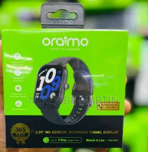  Oraimo Watch 6 Lite OSW-809 2.01” HD Smartwatch IP68