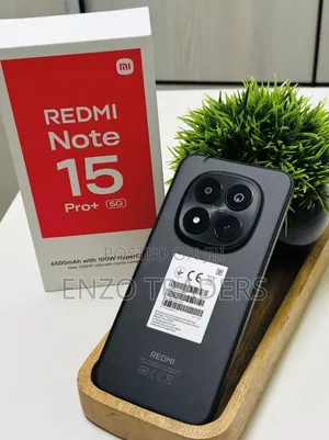 New Xiaomi Redmi Note 15 Pro+ 512 GB Black
