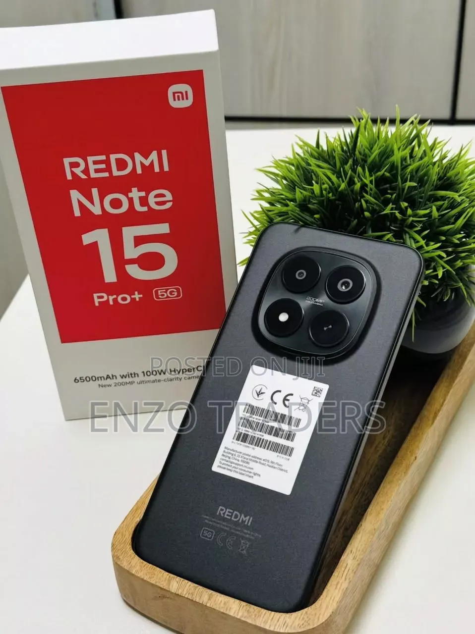 New Xiaomi Redmi Note 15 Pro+ 512 GB Black