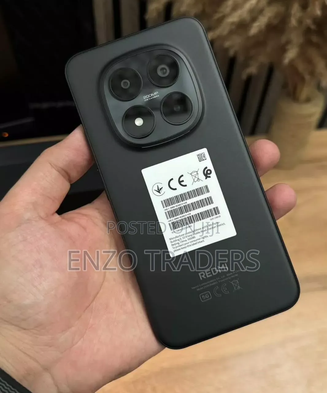 New Xiaomi Redmi Note 15 Pro+ 256 GB Black