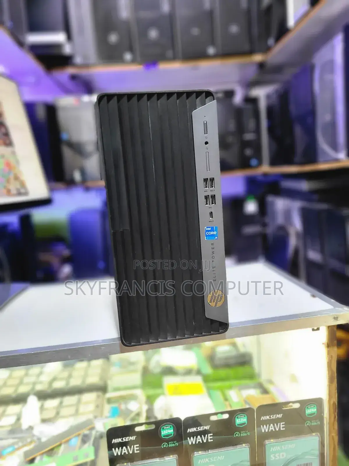 Desktop Computer HP Elite Mini 600 G9 16GB Intel Core i5 SSD 512GB