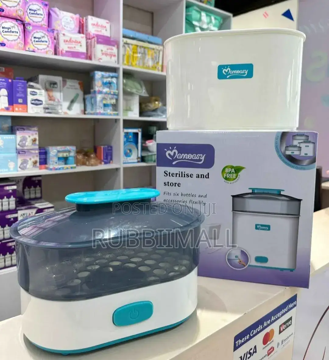 Momoeasy Electric Sterlizer and Store