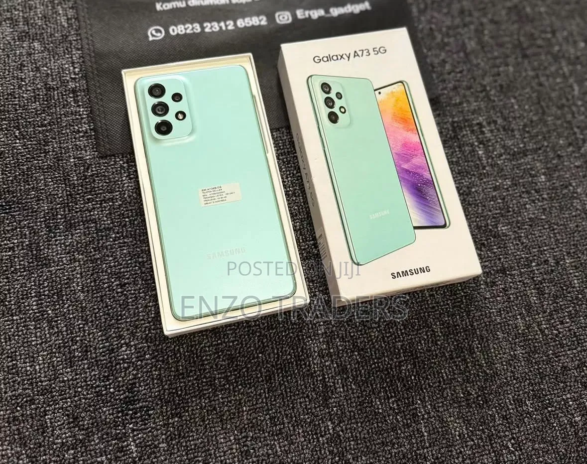 New Samsung Galaxy A73 5G 256 GB Green