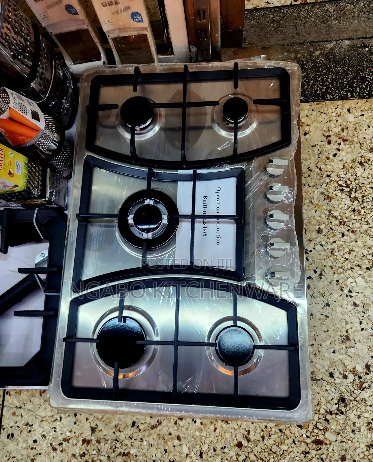 Stainless Steel Gas Cooker.