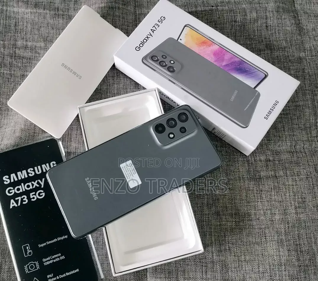 New Samsung Galaxy A73 5G 256 GB Black