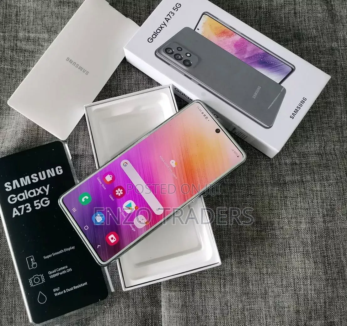 New Samsung Galaxy A73 5G 256 GB Black