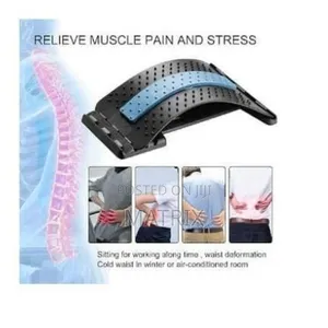 Back Stretcher Multi-Level Adjustable Back Massager Waist Neck Stretch