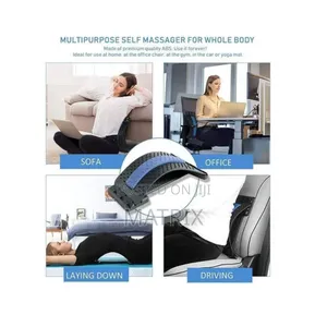 Back Stretcher Multi-Level Adjustable Back Massager Waist Neck Stretch