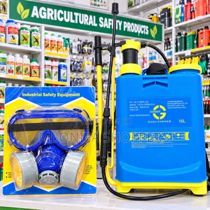 Safety Goggles & 16L Spray Pump Set