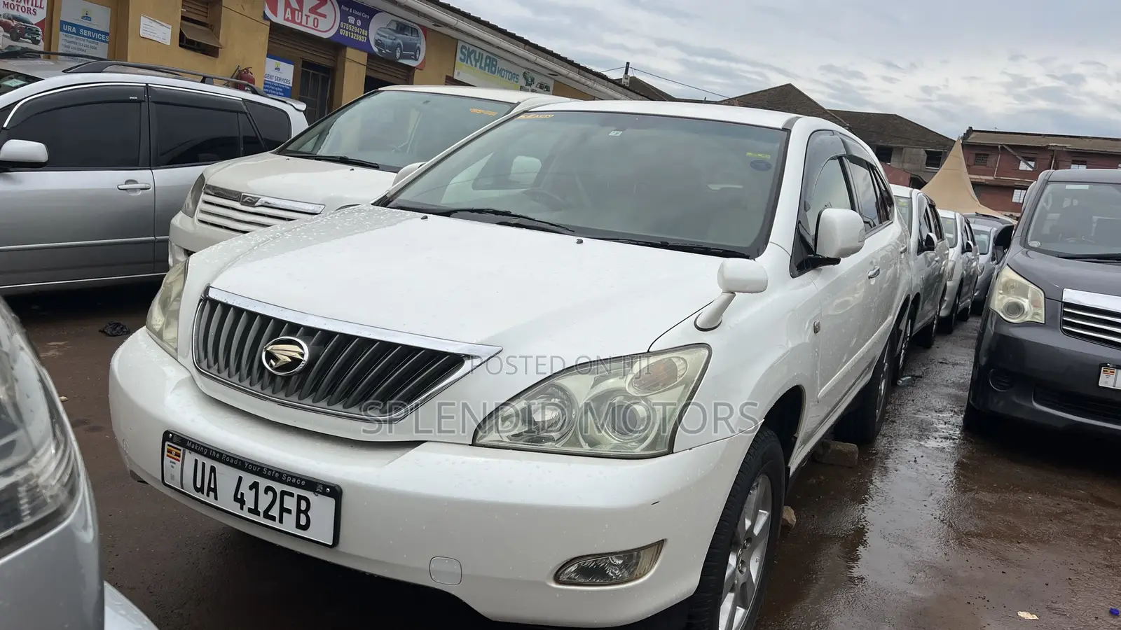 Toyota Harrier 2008 White