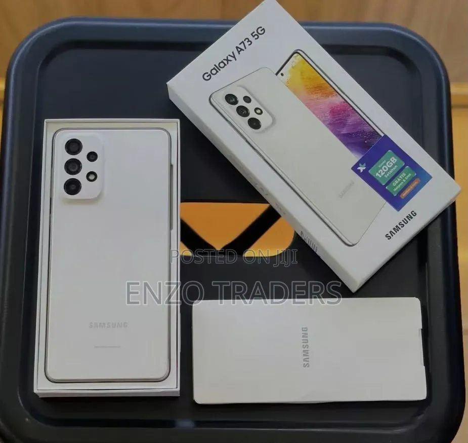 New Samsung Galaxy A73 5G 256 GB White