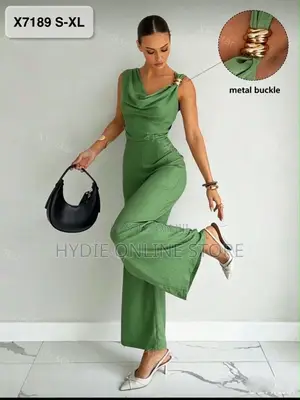 Classic v Neck Jumpsuit