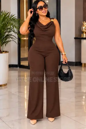 Classic v Neck Jumpsuit