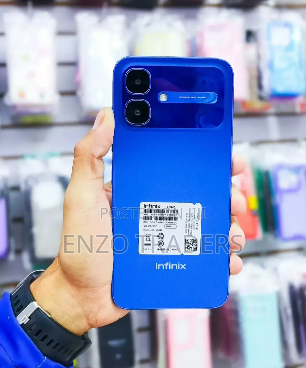 New Infinix Smart 20 128 GB Blue
