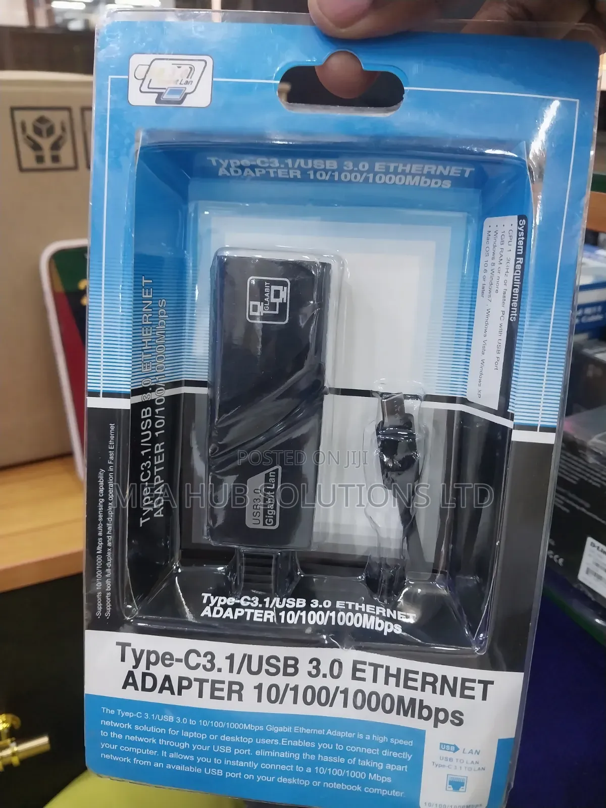Type -C to Ethernet Adapter