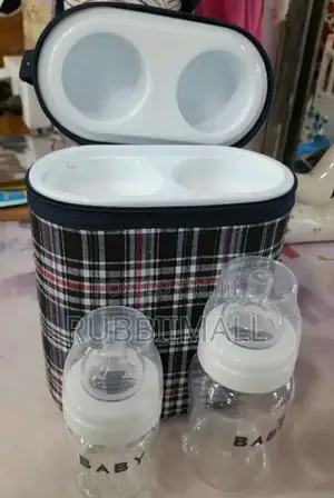 Baby Bottle Warmer + Bottles