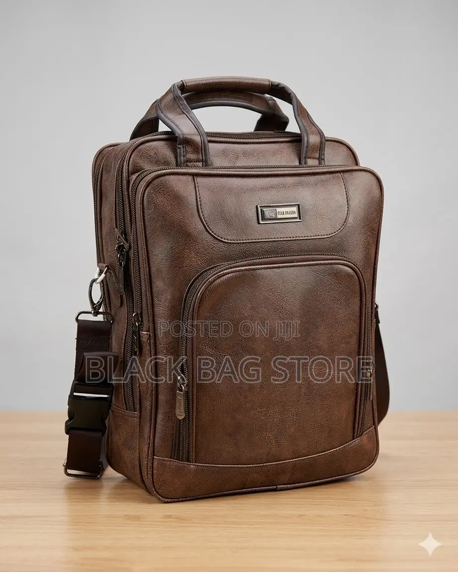 Leather Backpack-3way