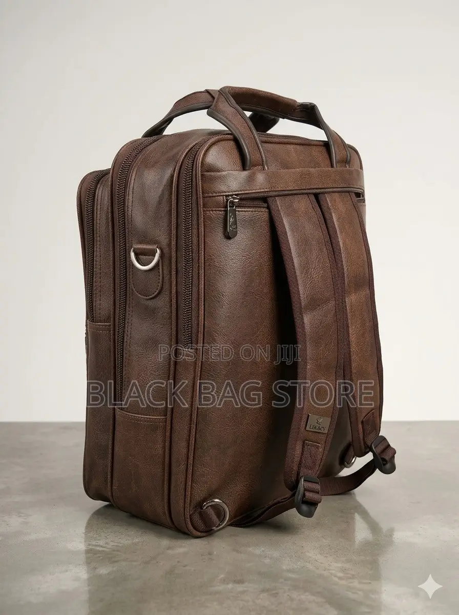 Leather Backpack-3way