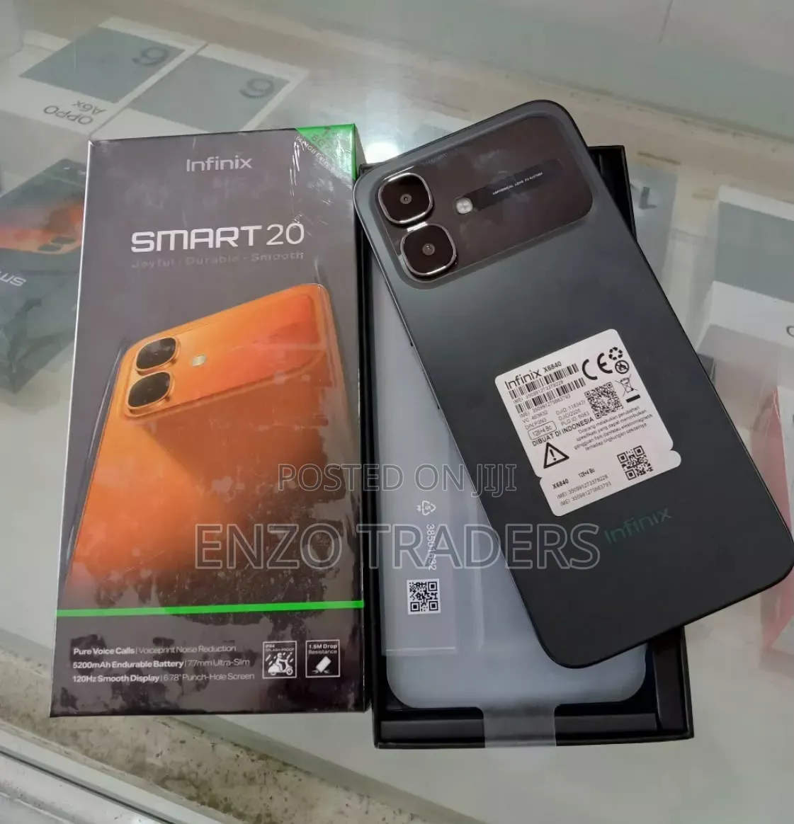 New Infinix Smart 20 128 GB Black
