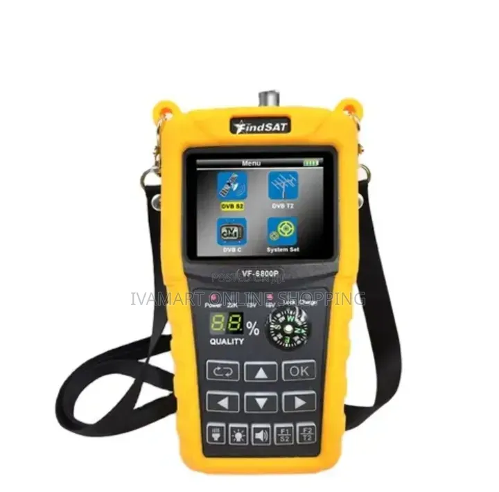 FindSAT VF-6800P COMBO Satellite Signal Meter – DVB S2/T2/C