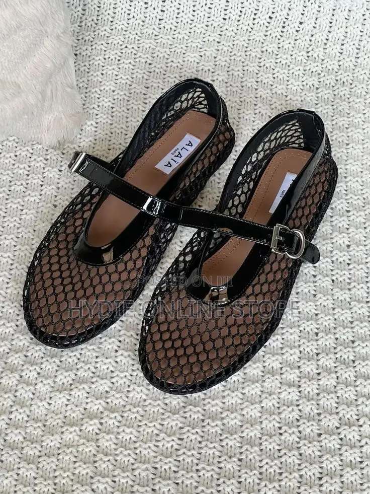 Elegant Net Closed Ladies’ Shoes