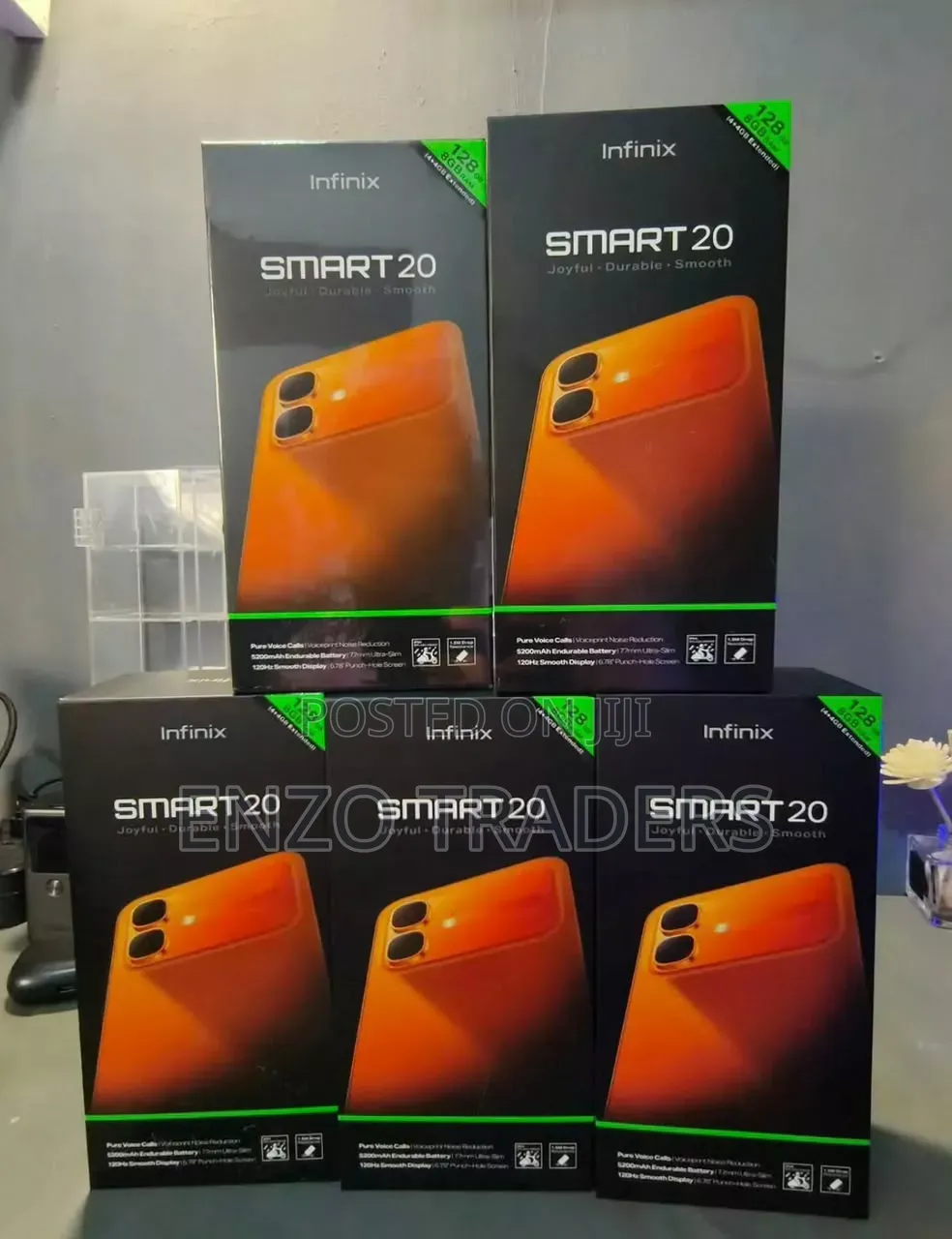 New Infinix Smart 20 128 GB Black