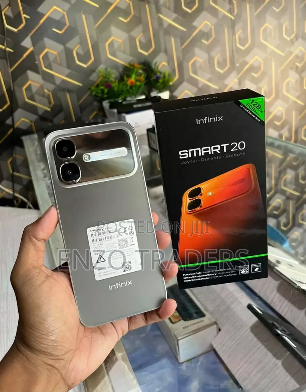 New Infinix Smart 20 128 GB Silver