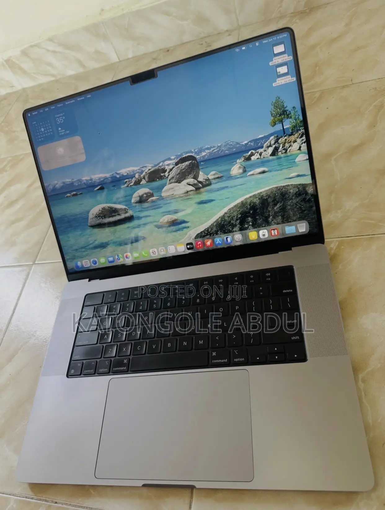Laptop Apple MacBook Pro 16GB Apple M1 Max SSD 512GB