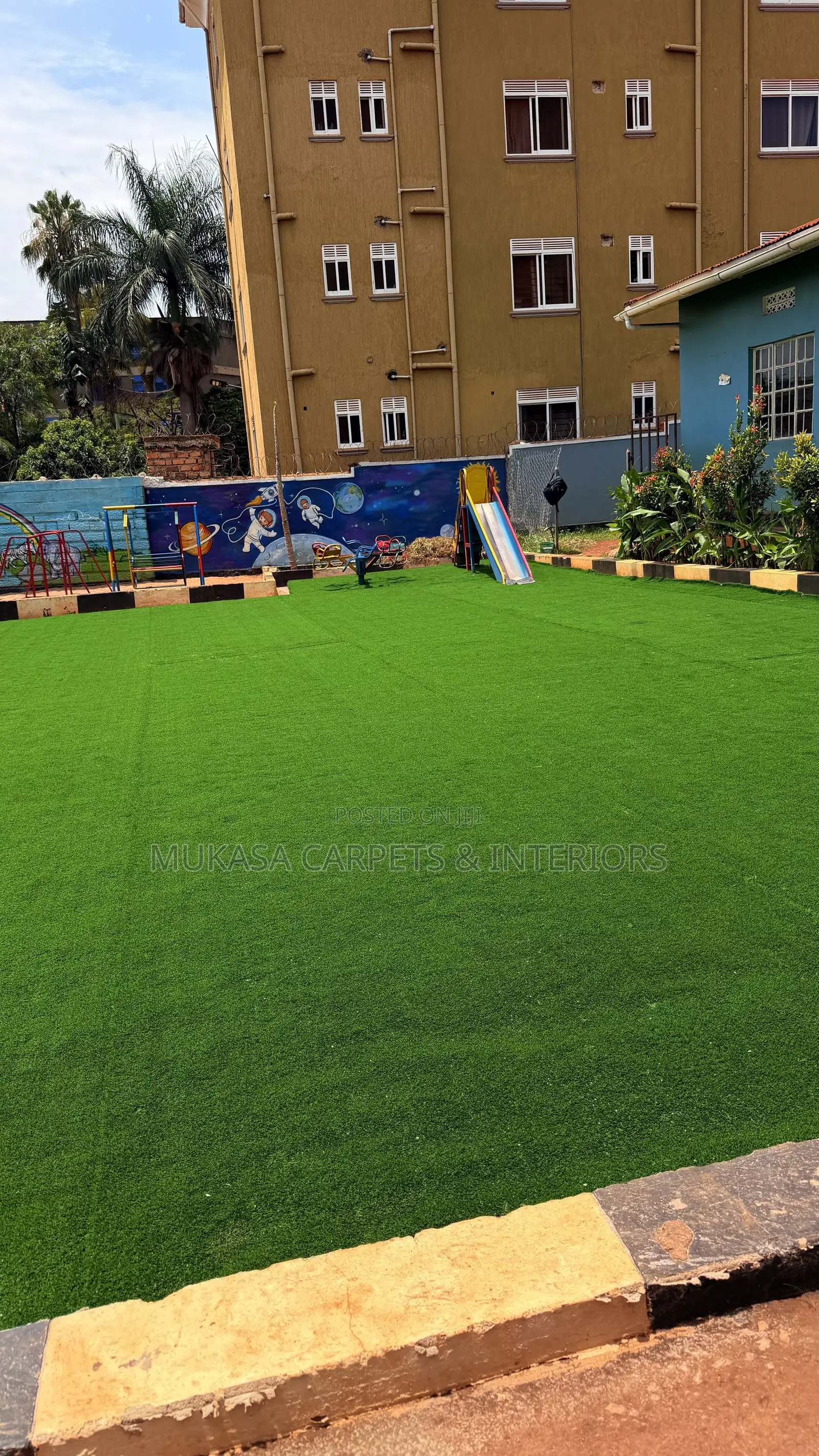 School Compound Artificial Grass Carpet – Installation Available