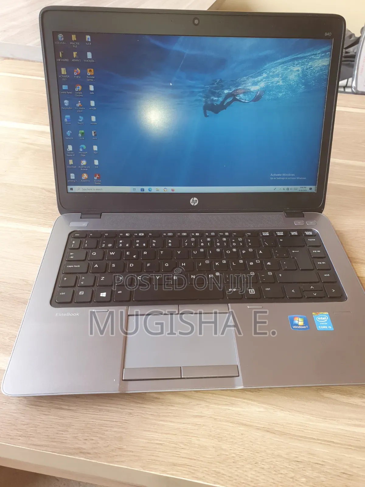 Laptop HP EliteBook 840 G5 16GB Intel Core i5 SSD 256GB