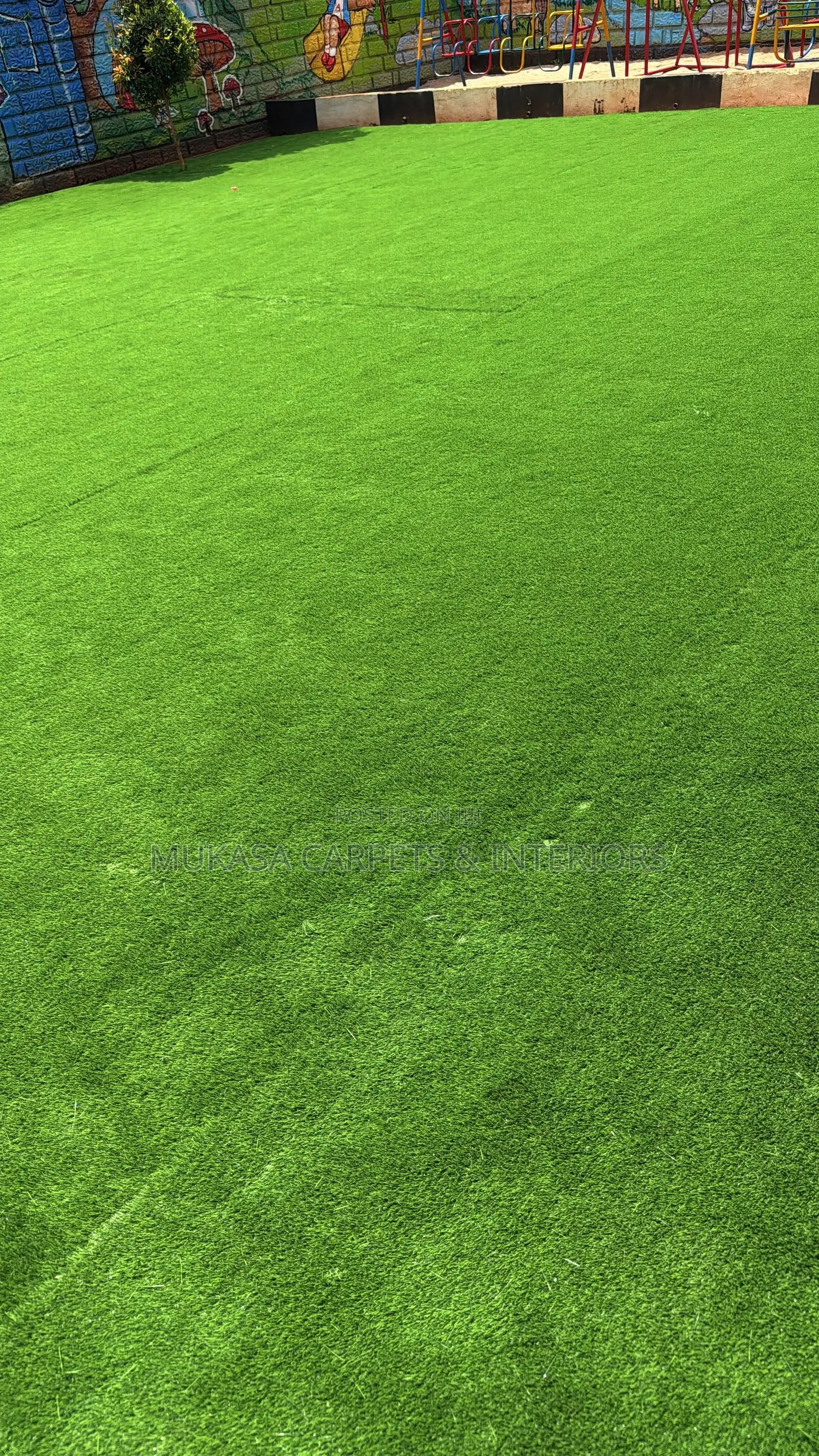 Artificial Turf for School Playground Compound | Uganda