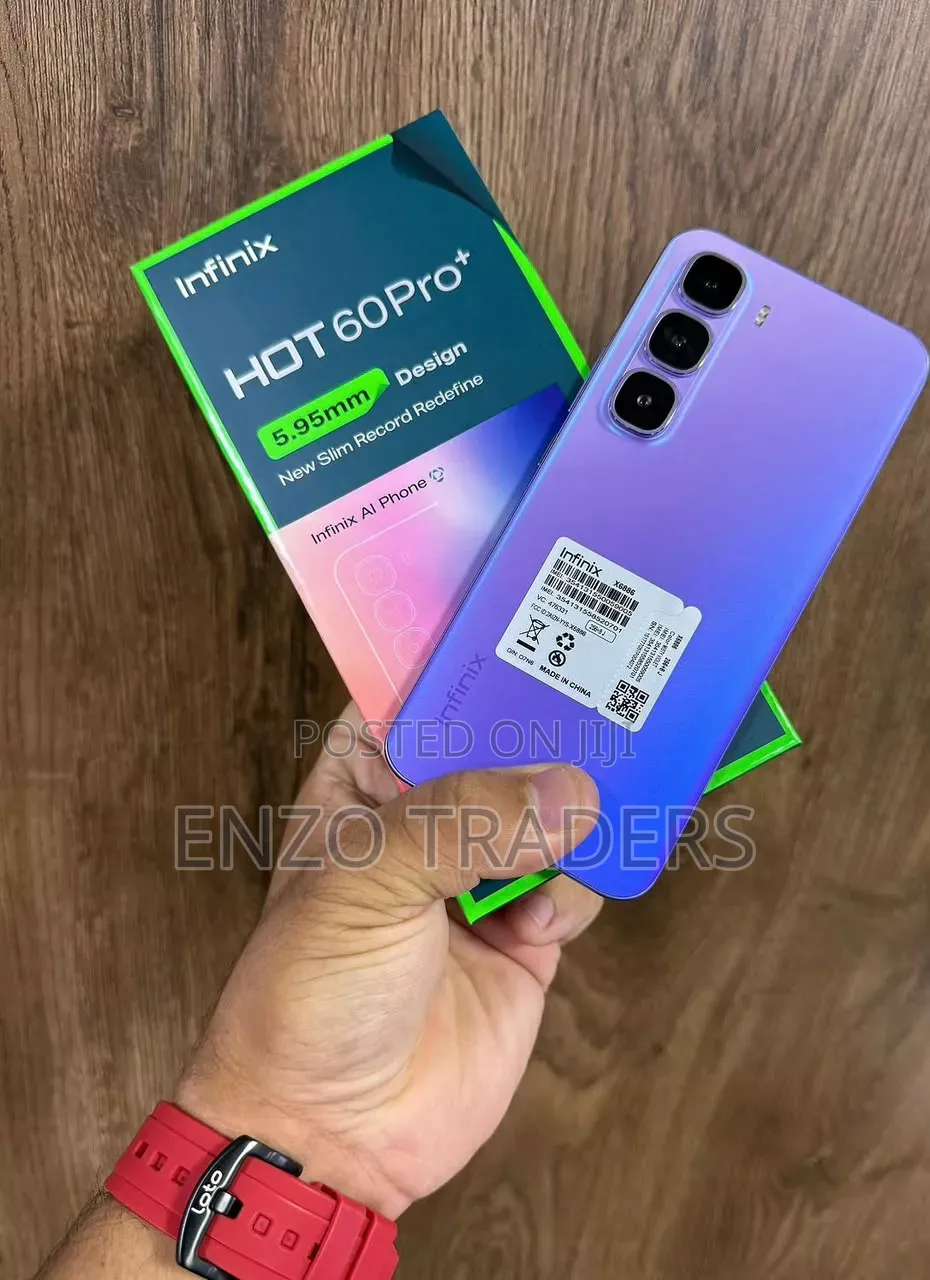 New Infinix Hot 60 Pro+ 256 GB Purple