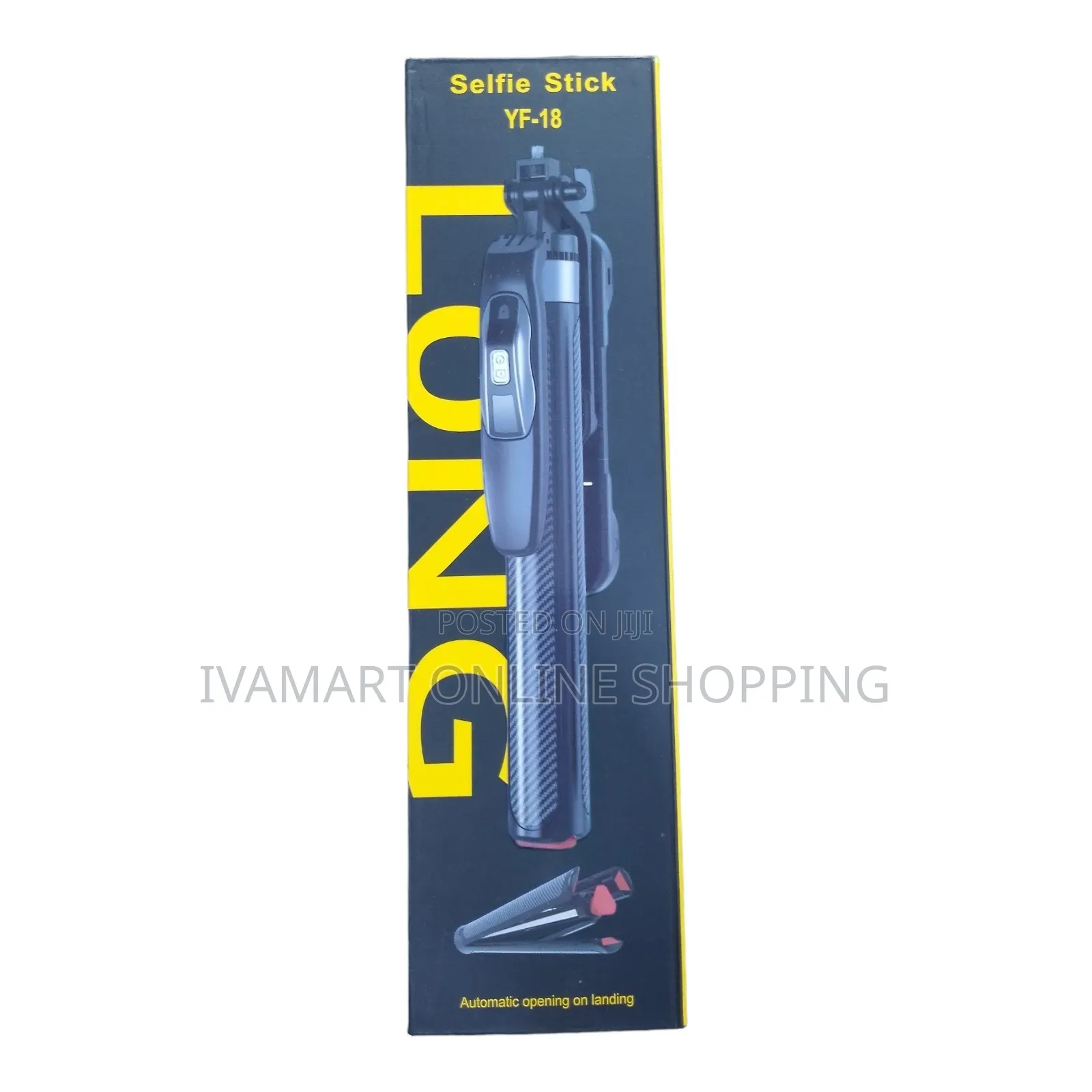 YF-18 Selfie Stick Tripod – Bluetooth Remote, Auto-Opening Legs 1.7m