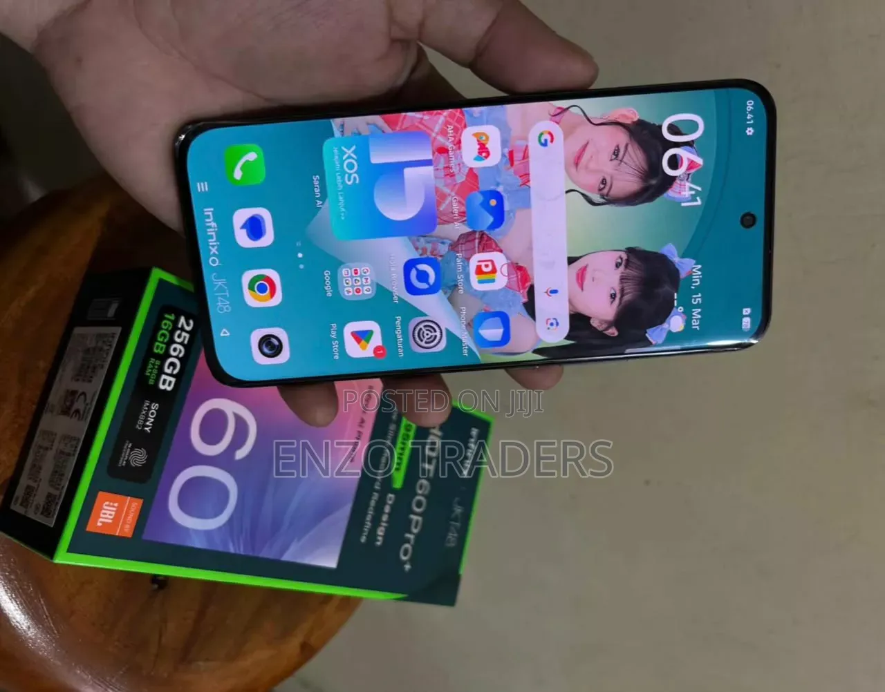 New Infinix Hot 60 Pro+ 256 GB Black