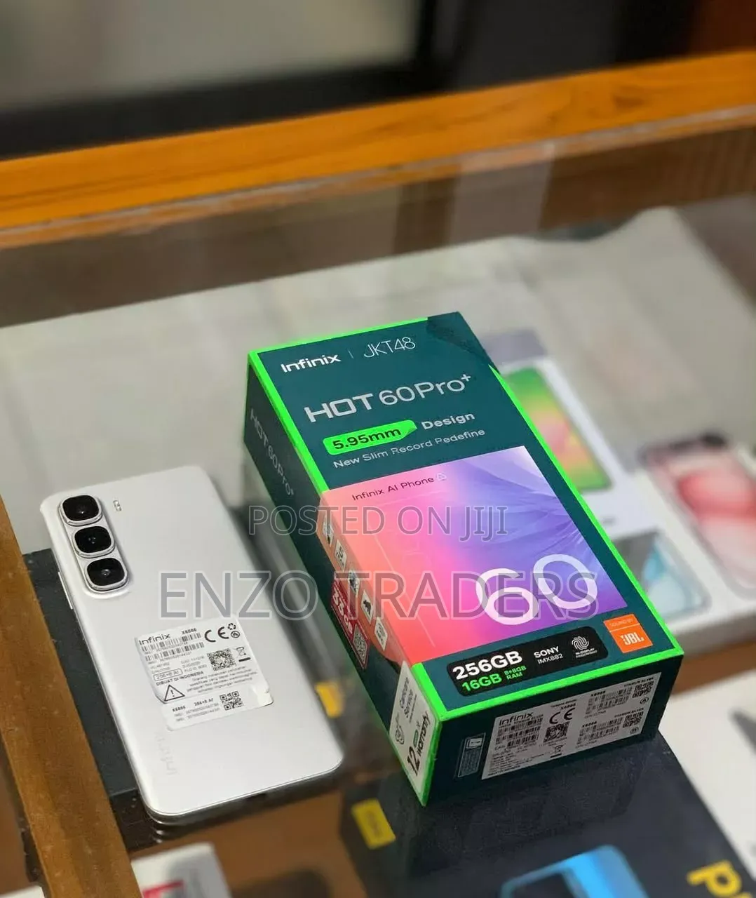 New Infinix Hot 60 Pro+ 256 GB Silver