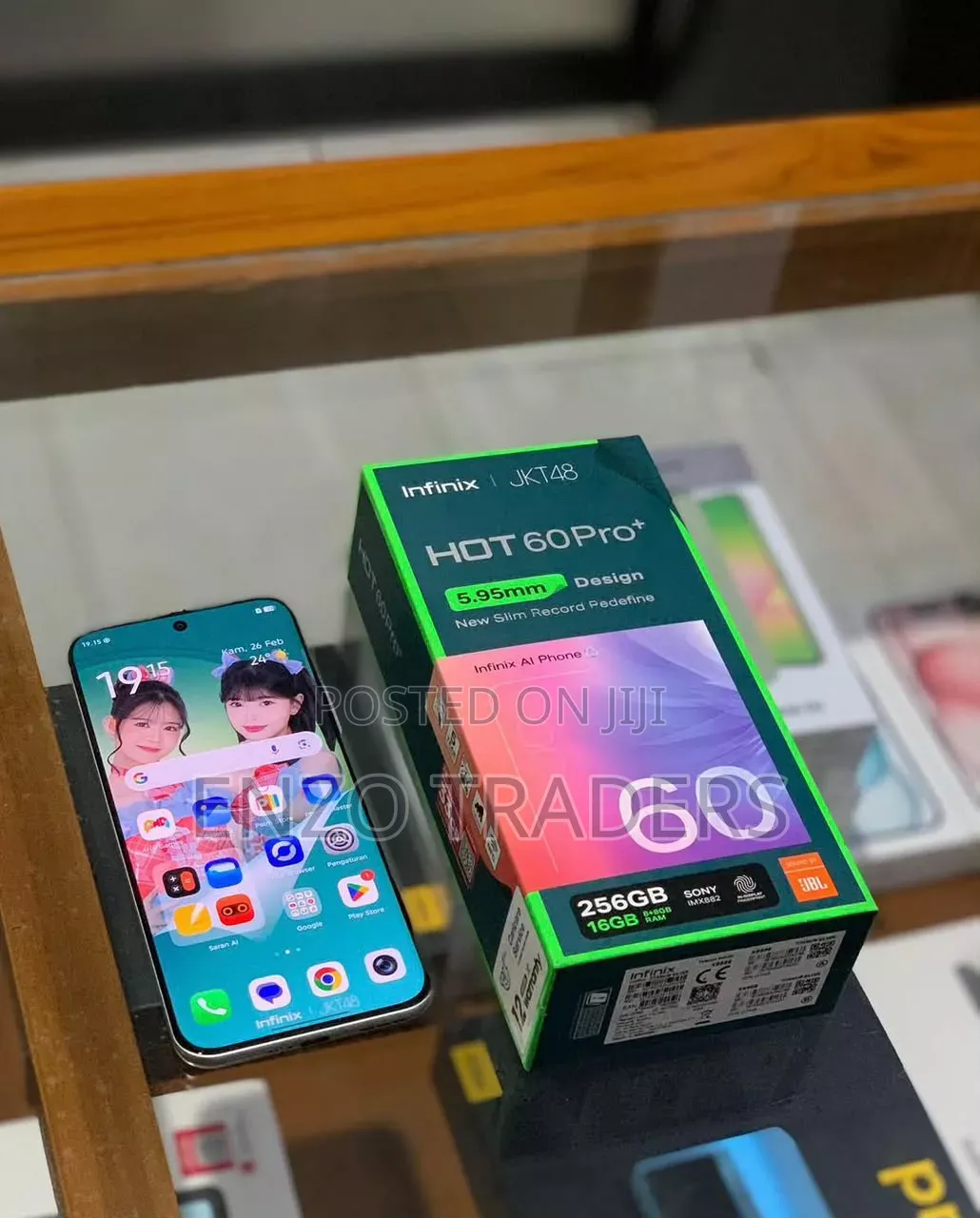 New Infinix Hot 60 Pro+ 256 GB Silver