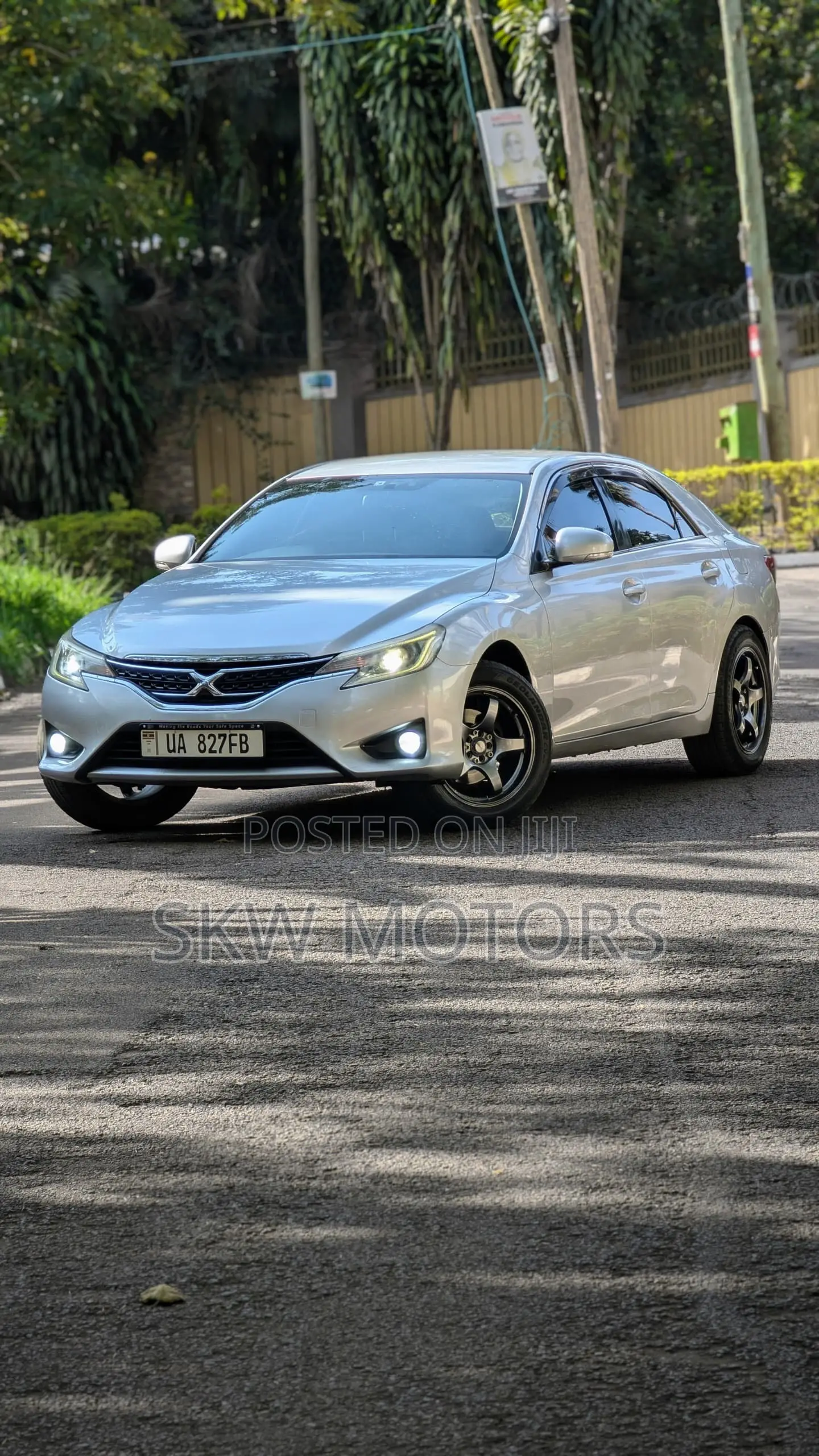 Toyota Mark X 2013 Silver