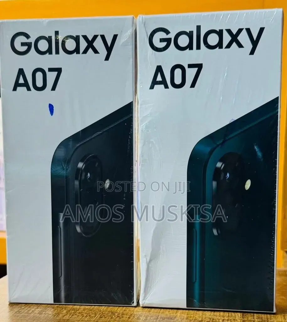 New Samsung Galaxy A07 4G 128 GB Black