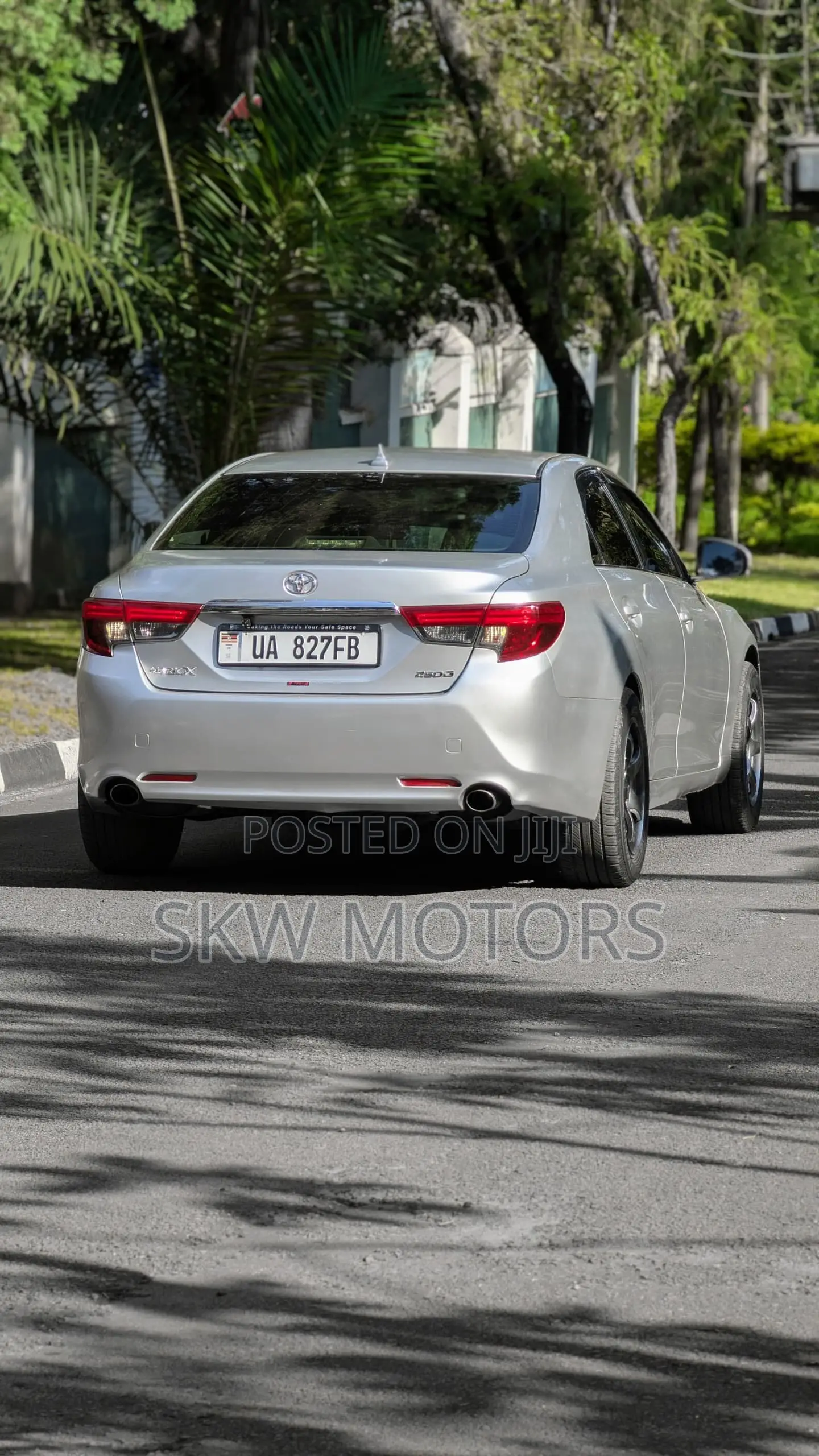 Toyota Mark X 2013 Silver